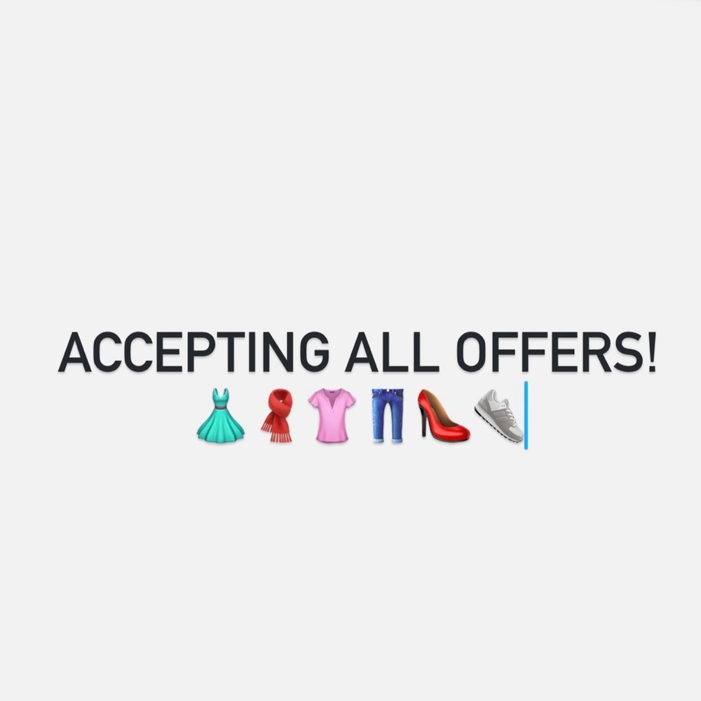 Offers welcome 👗